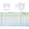 Rodamiento lineal SBR10UU 10mm