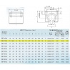 Rodamiento lineal SBR12UU 12mm