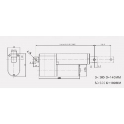 Actuador Lineal Matusy 8" - 8PZ - ENC