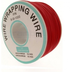 Cable Rollo Cobre Rojo - 30AWG