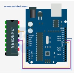 74HC595N Shift Register