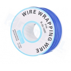 Cable Rollo Cobre Azul - 30AWG 230mt