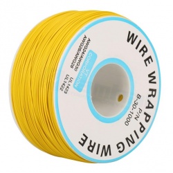 Cable Rollo Cobre Amarillo - 30AWG 230mt