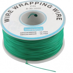 Cable Rollo Cobre Verde - 30AWG 230mt