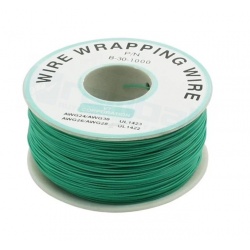 Cable Rollo Cobre Verde - 30AWG 230mt