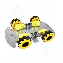Robot chasis de coche 4WD Mecanum