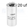 Condensador de arranque CBB65 20uf 450V AC, partida Motores