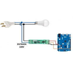 Sensor de voltaje 220VAC - 1 Vía