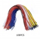 Cable Estañado 24 AWG 20cm/100 Piezas