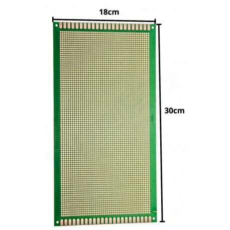 Placa PCB 18x30cm una Faz