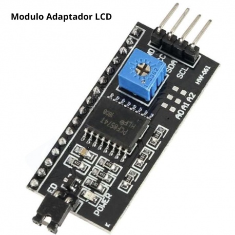 Modulo adaptador LDC PCF8574/PCF8574t