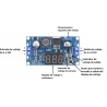 Modulos step up DC/DC XL6009 con Display