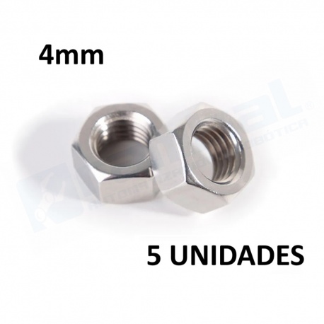 Tuerca M4 5 Unidades