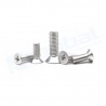 Tornillo Cruz Cabeza Avellanada M4 L12mm