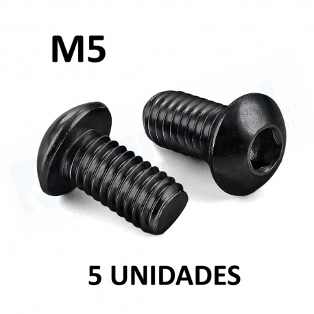 Tornillo Perno Hexagonal M5 L12mm