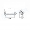 tornillo de accionamiento hexagonal M5