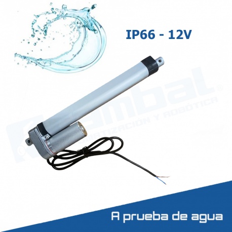 Actuador Lineal 8" 12V 08P 95kg IP66