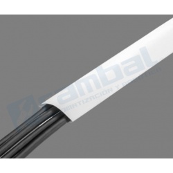 Tubo Aaislante Termoretráctil de PVC 17mm x 1mt.