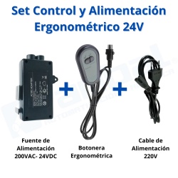 Adaptador AD/DC Transformador Actuador Lineal