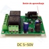 Módulo RF 2 Relés Control Remoto 433MHz
