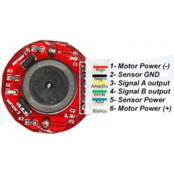 Motor Engranaje Encoder VR4