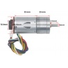 Motor Engranaje Encoder VR4