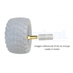 Acoplamiento Acople  30x6mm para Eje 6mm