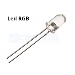 LED RGB de 2 Pines Multicolor Automatico