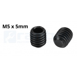 Tornillos M5 x 5mm Punta Allen