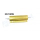 Resistencia de alta potencia de 2 ohmios y 100 watts