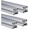 Riel Lineal Perfil 4040 T-Slot 1000mm