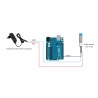 Sensor Inductivo de Proximidad a Metales 4mm