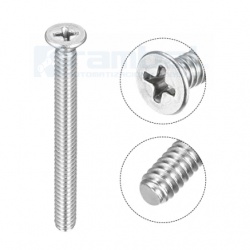 10 unidades tornillo M3 x 45mm cabeza de cruz