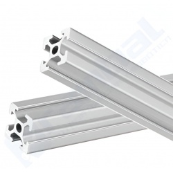 Riel Lineal Perfil 2020 T-Slot 20x20x1000mm.