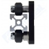 Riel Lineal Perfil 2020 T-Slot 20x20x1000mm.