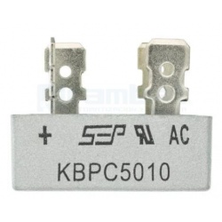 Puente Rectificador KBPC5010 AC 50A 1000V