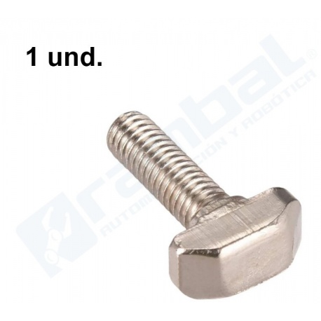 Tornillo Cabeza Martillo M5x10mm para Perfil 2020
