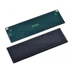 Mini Panel Fotovoltaico 6V 100mA - 0.6 W 128X38mm 