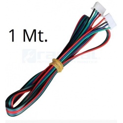 Cable Flexible XH2.54 26AWG motores Stepper 1mt