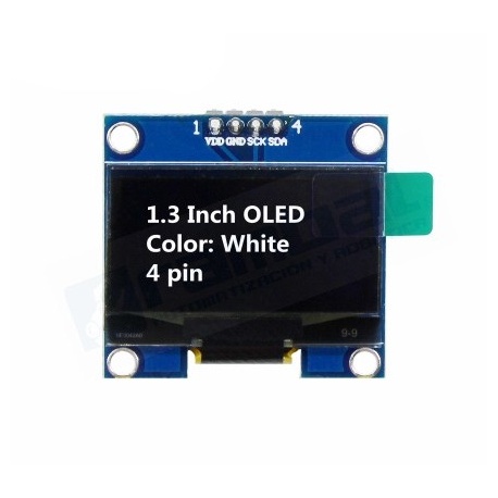 Pantalla OLED 1.3" 128x64 I2C 4pin OLED LCD