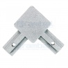 Angulo Conector Triple de Metal para Perfiles 20×20
