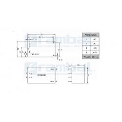 R-Micro Fuente Poder Impermeable HLK PM12