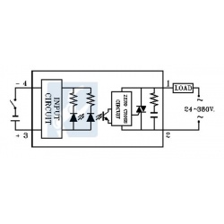 Rele Estado Solido SSR 40A Relay