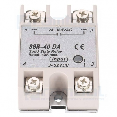 Rele Estado Solido SSR 40A Relay