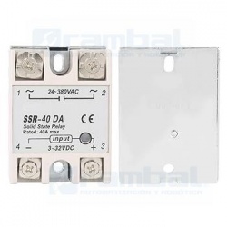 Rele Estado Solido SSR 40A Relay