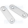Pletina Union Soporte Plano 46X16mm Acero