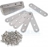 Soporte tipo L para perfiles aluminio 2020