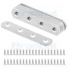 Soporte tipo L para perfiles aluminio 2020