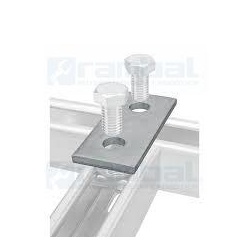Soporte placa plana 4x40mm Acero