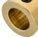 Acople rígido de latón 10mm x 8mm – Conector de Ejes